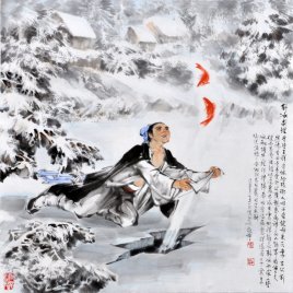 魏晋时期大臣王祥简介：二十四孝之卧冰求鲤的主人翁