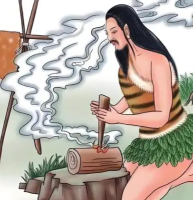 燧人氏钻木取火:一把火,烧尽茹毛饮血,点亮人类文明第一盏灯!