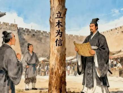 商鞅变法前为何以木为信?取信于民的破局智慧