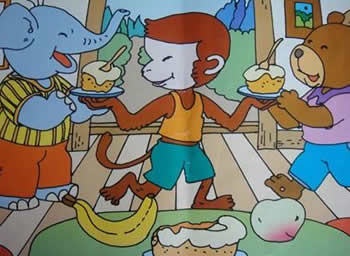 小猴子过生日 小猴子过生日